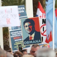 Prosvjed protiv Istanbulske pretvorio se u prosvjed protiv HDZ-a
