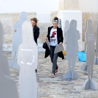 Aktivistice ispred Sabora postavile siluete koje simboliziraju ubijene žene
