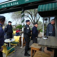 Uklanjanje kafića Oće li kiša? na Poljudu