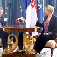 Sauli Niinistö i Kolinda Grabar Kitarović