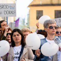 Prosvjed naziva Svi za djecu - Brod plovi