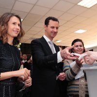 Bašar al-Asad i supruga Asma