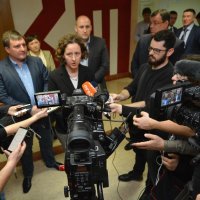 Ministrica kulture Nina Obuljen Koržinek i župan Damir Bajs