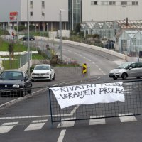 Blokiran dio Maslinske ulice u Splitu