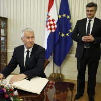 Andrej Plenković i Thorbjørn Jagland