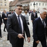 Andrej Plenković i Thorbjørn Jagland