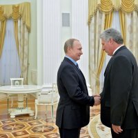 Vladimir Putin i Miguel Diaz-Canel