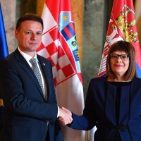 Sastanak Gordana Jandrokovića s predsjednicom Narodne skupštine Republike Srbije Majom Gojković