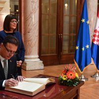 Sastanak Gordana Jandrokovića s predsjednicom Narodne skupštine Republike Srbije Majom Gojković