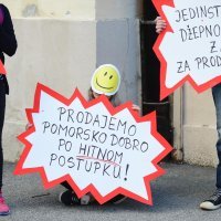Prosvjed Zelene akcije protiv LNG-a