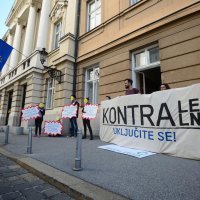 Prosvjed Zelene akcije protiv LNG-a