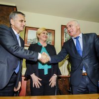 Goran Marić, Kolinda Grabar Kitarović, Goran Pauk
