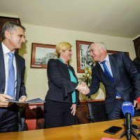 Goran Marić, Kolinda Grabar Kitarović, Goran Pauk