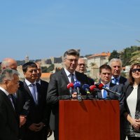 Izjava premijera Andreja Plenkovića nakon potpisivanja ugovora za most Pelješac