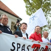 Ribić s kolegama iz sindikata