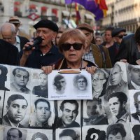 Prosvjed protiv Franca u Madridu