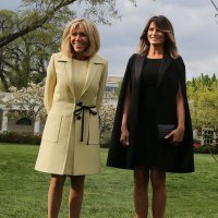 Brigitte Macron i Melania Trump