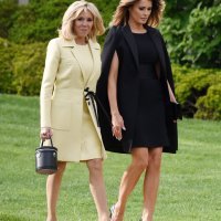 Brigitte Macron i Melania Trump
