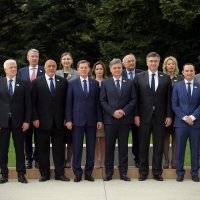 Sastanak Andreja Plenkovića i Mire Cerara na Brdu kod Kranja