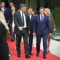 Sastanak Andreja Plenkovića i Mire Cerara na Brdu kod Kranja