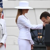 Brigitte Macron, Melania Trump