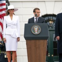 Brigitte Macron, Melania Trump