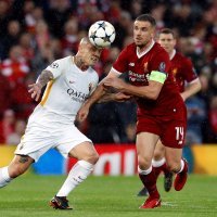 Liverpool - Roma, Radja Nainggolan i Jordan Henderson