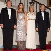 Melania Trump i Brigitte Macron