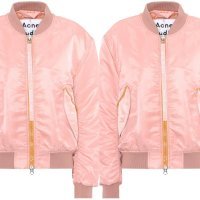Acne Pale Pink Clea Bomber jakna