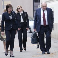 Marina Lovrić Merzel u pratnji odvjetnika dolazi na pripremno ročište