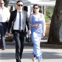 Dolazak uzvanika na vjenčanje Marina Čilića i Kristine Milković