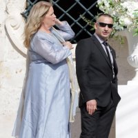 Dolazak uzvanika na vjenčanje Marina Čilića i Kristine Milković