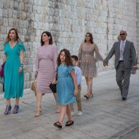 Uzvanici dolaze na proslavu vjenčanja Marina Čilića i Kristine Milković