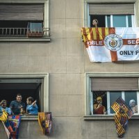 Proslava naslova prvaka igrača Barcelone