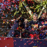 Proslava naslova prvaka igrača Barcelone