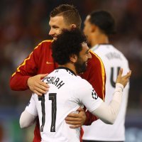 Edin Džeko i Mohamed Salah