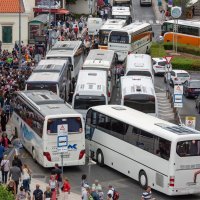 Prometni zastoj na dubrovačkim Pilama