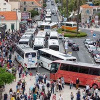 Prometni zastoj na dubrovačkim Pilama