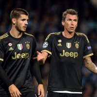 Alvaro Morata i Mario Mandžukić dok su zajedno bili u Juventusu
