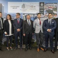 Potpisivanje ugovora o suradnji između tvrtke Marriott International i investitora splitskog projekta Vrata Splita