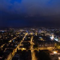 Pogled na nevrijeme nad Zagrebom