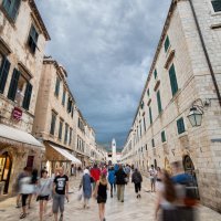 Tmurni oblaci nadvili se nad Dubrovnikom