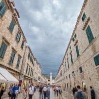 Tmurni oblaci nadvili se nad Dubrovnikom