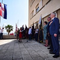 Obilježena 27. godišnjica prosvjeda i podizanja Hrvatske zastave ispred zgrade Banovine