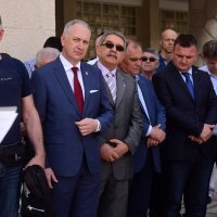 Obilježena 27. godišnjica prosvjeda i podizanja Hrvatske zastave ispred zgrade Banovine