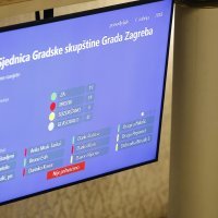 Sjednica zagrebačke Gradske skupštine