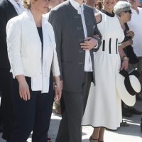 Župan Blaženko Boban, ministar Damir Krstičević, predsjednica Kolinda Grabar Kitarović i gradonačelnik Andro Krstulović sa suprugom Danielom