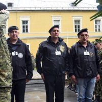 Uručivanje beretki pripadnicima 9. gardijske brigade