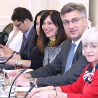 Blaženka Divjak, Andrej Plenković, Vesna Bedeković