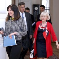 Blaženka Divjak, Andrej Plenković, Vesna Bedeković
